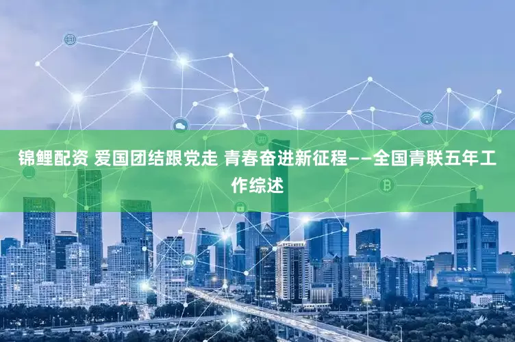 锦鲤配资 爱国团结跟党走 青春奋进新征程——全国青联五年工作综述