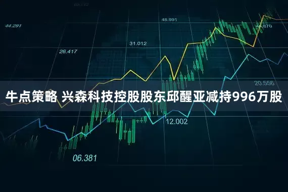 牛点策略 兴森科技控股股东邱醒亚减持996万股